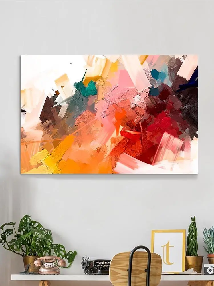 Paint Strokes Canvas -Image by Shutterstock