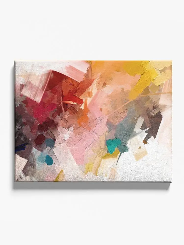 Paint Strokes Canvas -Image by Shutterstock