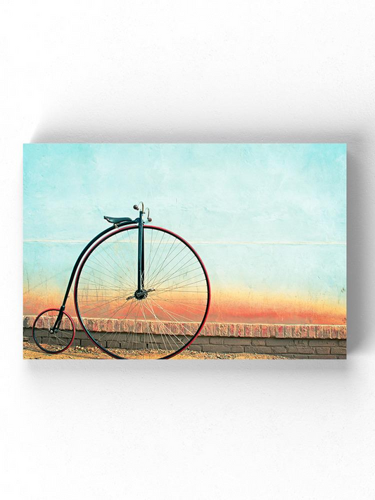 High Wheel Bicycle Wrapped Canvas -Image by Shutterstock