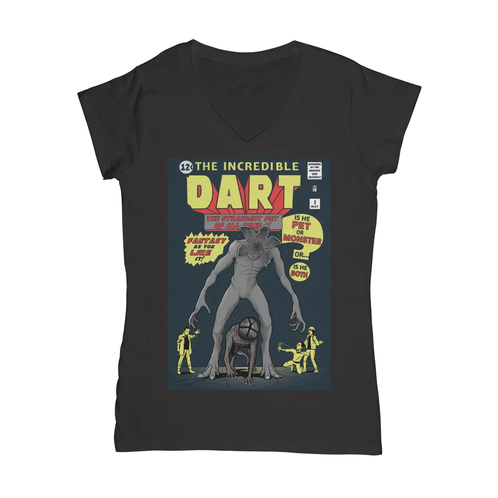 The Incredible Dart Classic Women's V-Neck T-Shirt