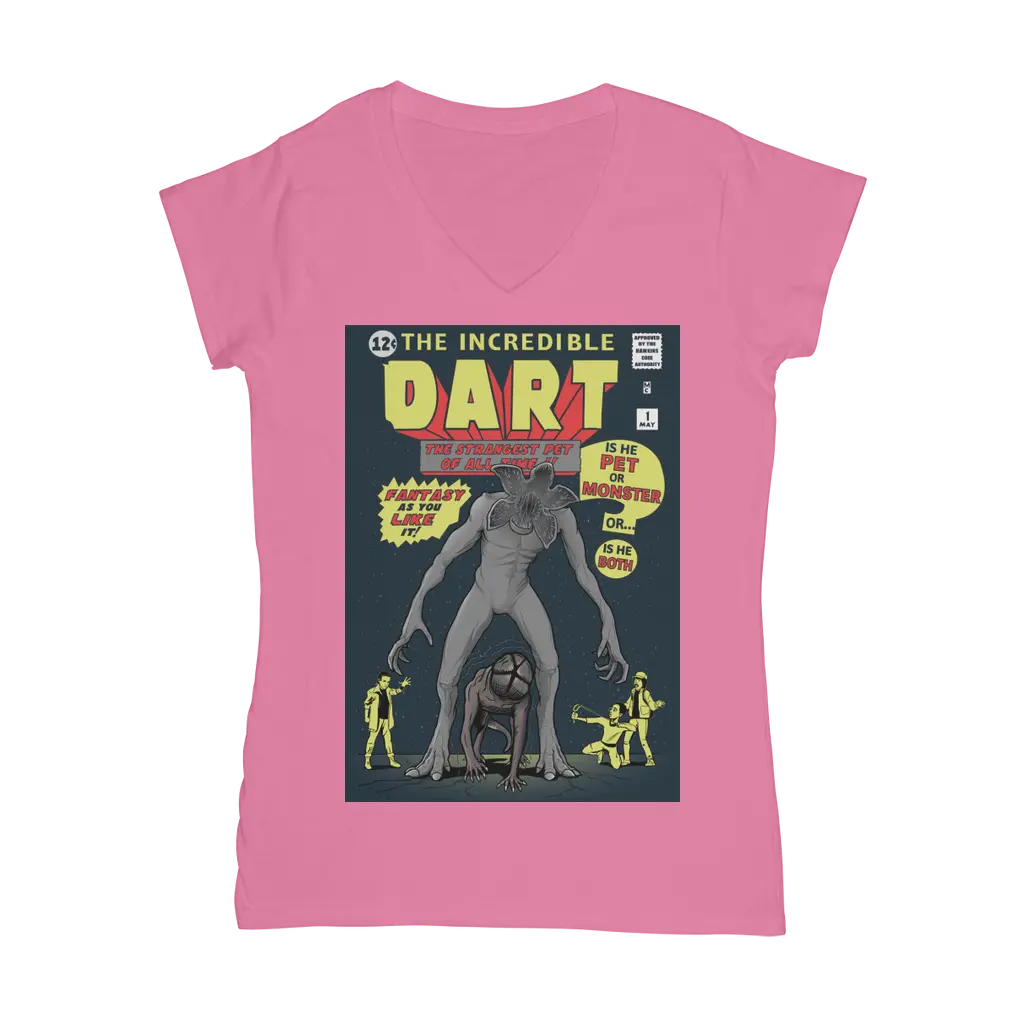 The Incredible Dart Classic Women's V-Neck T-Shirt