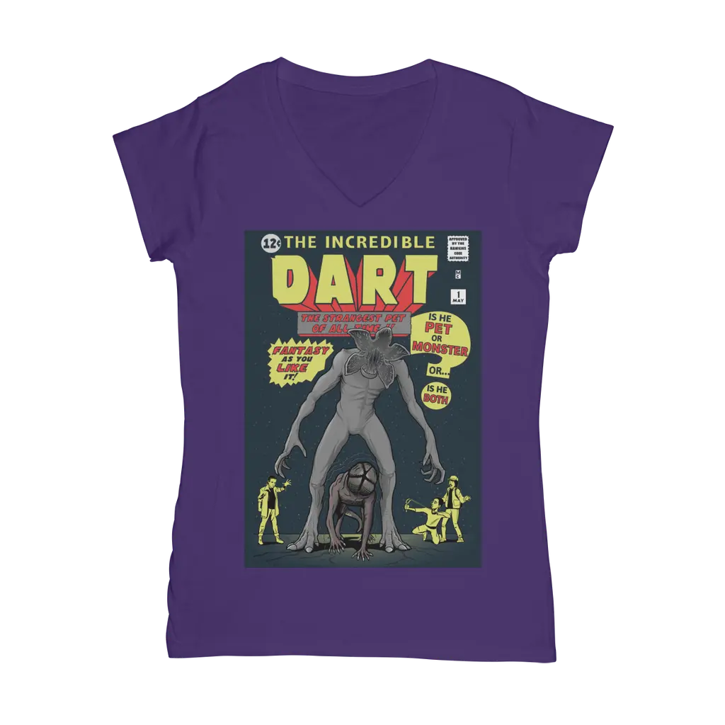 The Incredible Dart Classic Women's V-Neck T-Shirt