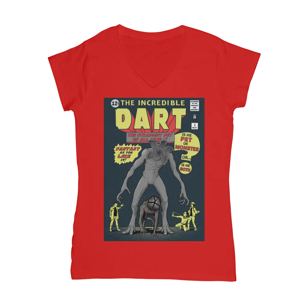 The Incredible Dart Classic Women's V-Neck T-Shirt