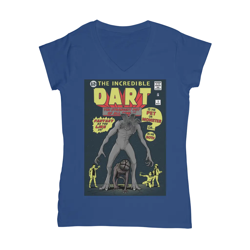 The Incredible Dart Classic Women's V-Neck T-Shirt