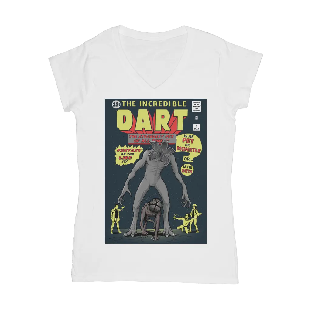 The Incredible Dart Classic Women's V-Neck T-Shirt