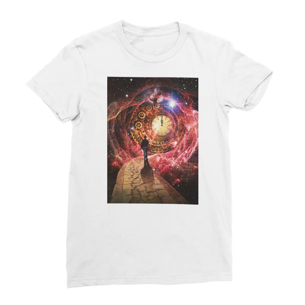 Space and Time Premium Jersey Women's T-Shirt