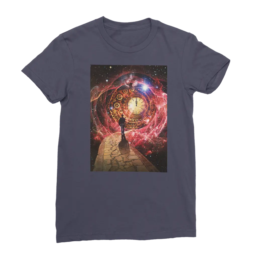 Space and Time Premium Jersey Women's T-Shirt