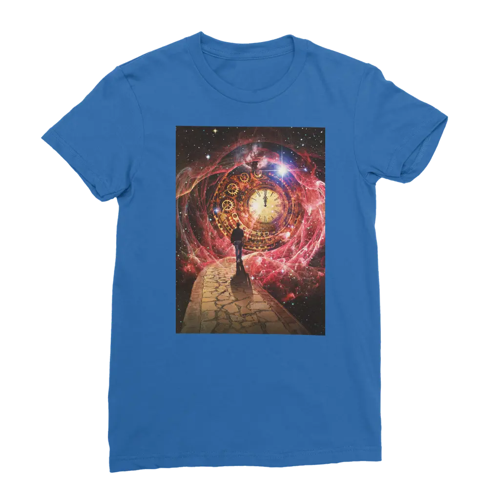 Space and Time Premium Jersey Women's T-Shirt