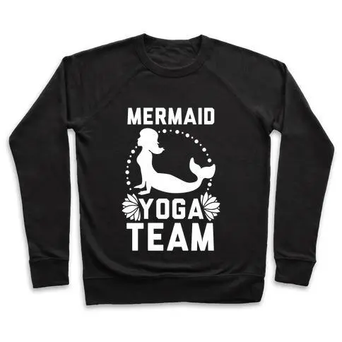 MERMAID YOGA TEAM CREWNECK SWEATSHIRT