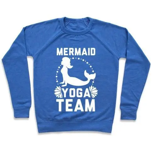 MERMAID YOGA TEAM CREWNECK SWEATSHIRT