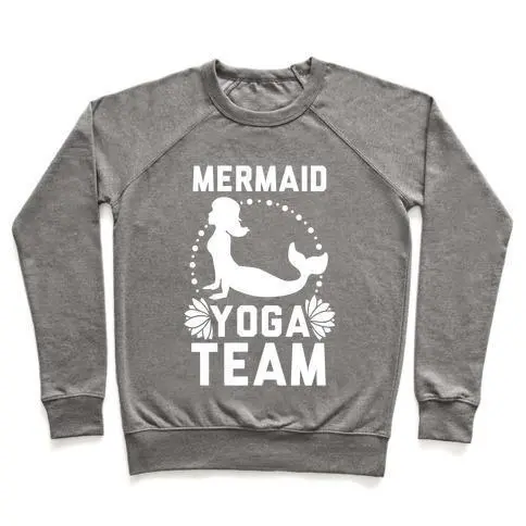 MERMAID YOGA TEAM CREWNECK SWEATSHIRT