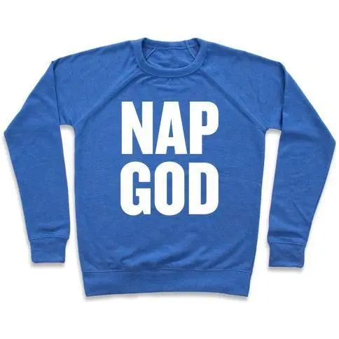 NAP GOD CREWNECK SWEATSHIRT