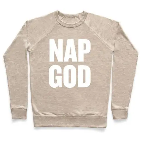 NAP GOD CREWNECK SWEATSHIRT