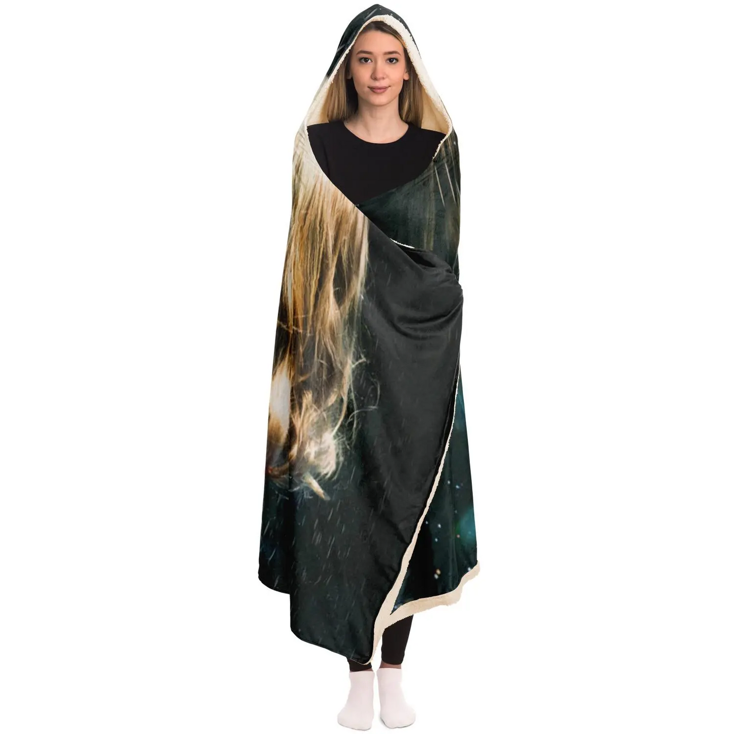 Reflection Hooded Blanket