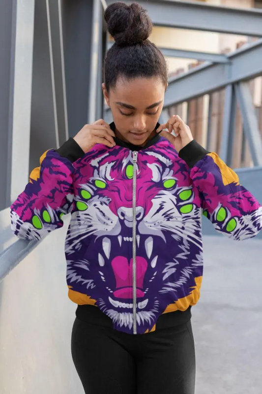 Seven Eyed Tiger Bomber Jacket