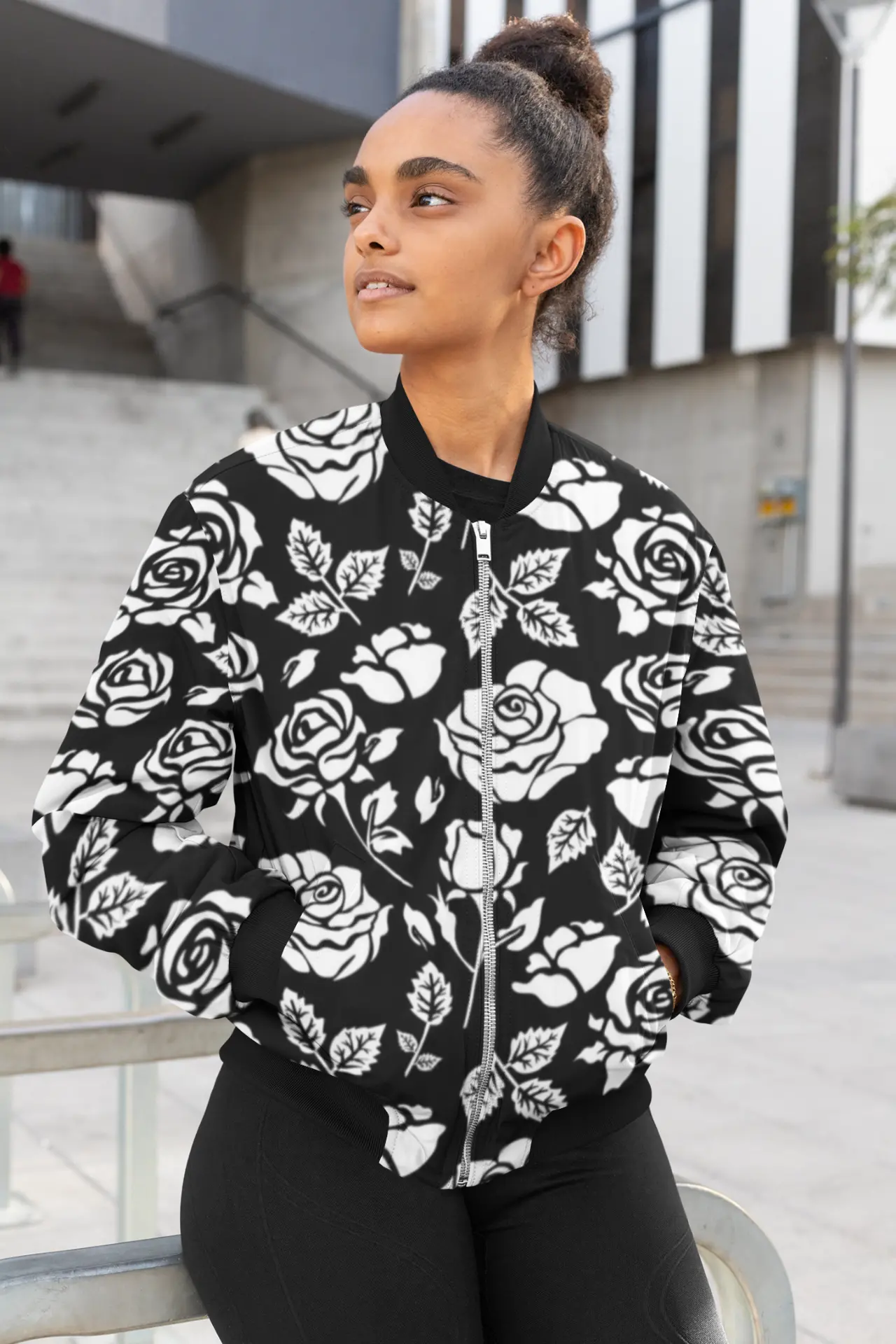 Bennevenn (2) Female Bomber Jacket