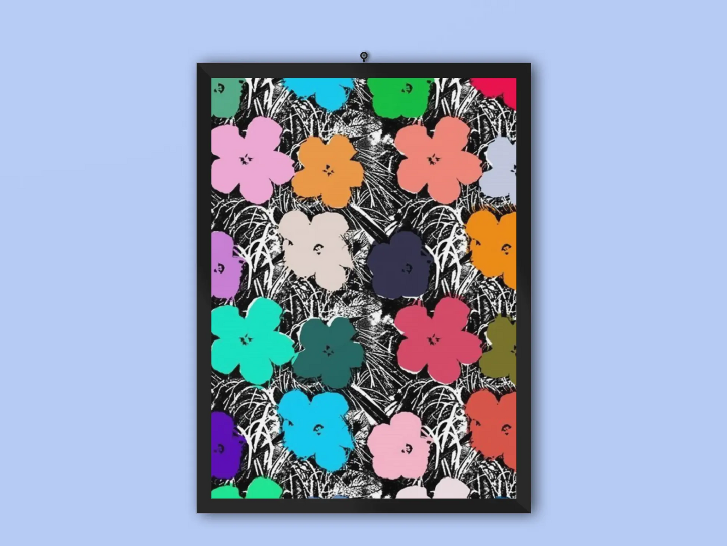 Fake Flower Frame