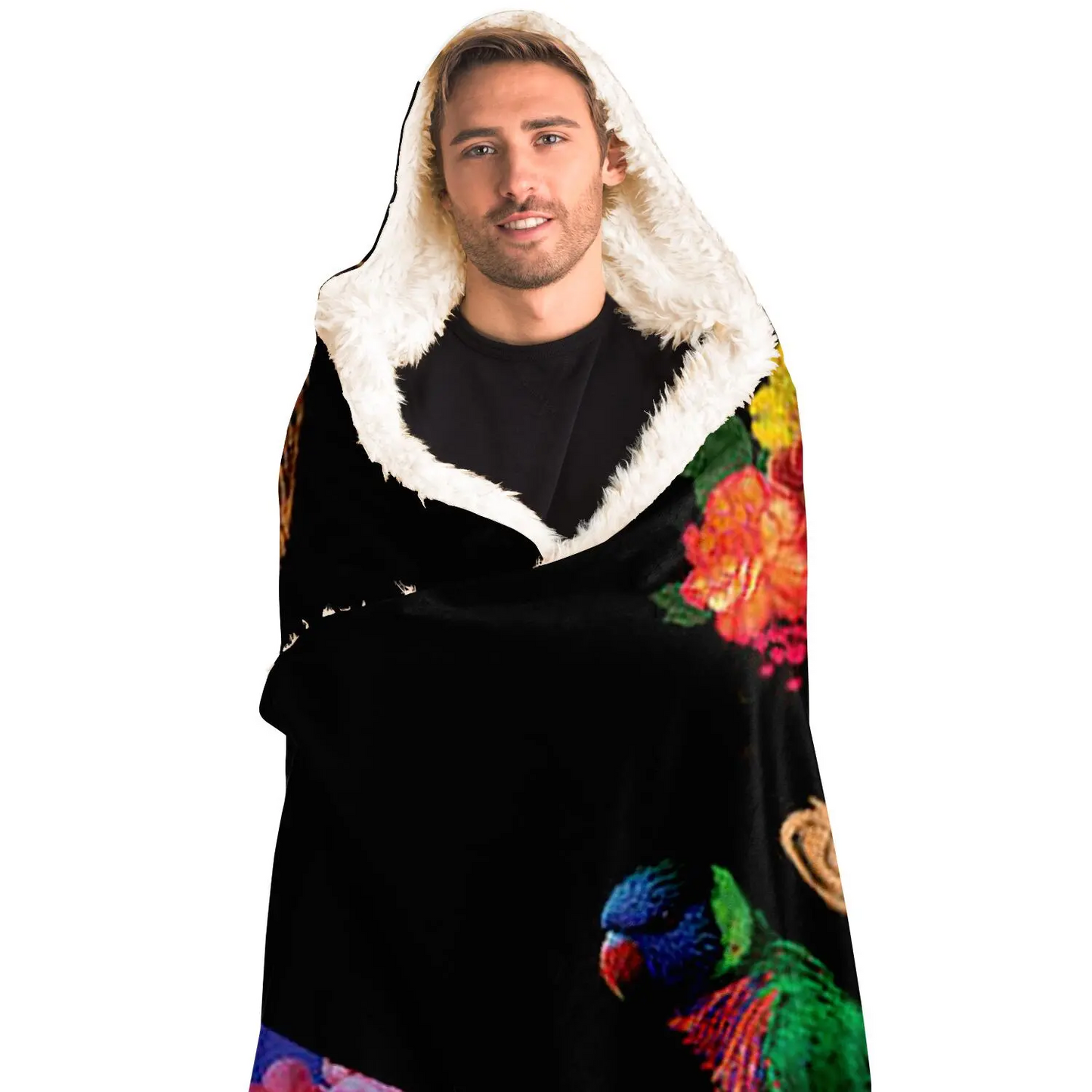 Frida & Gogh Hooded Blanket