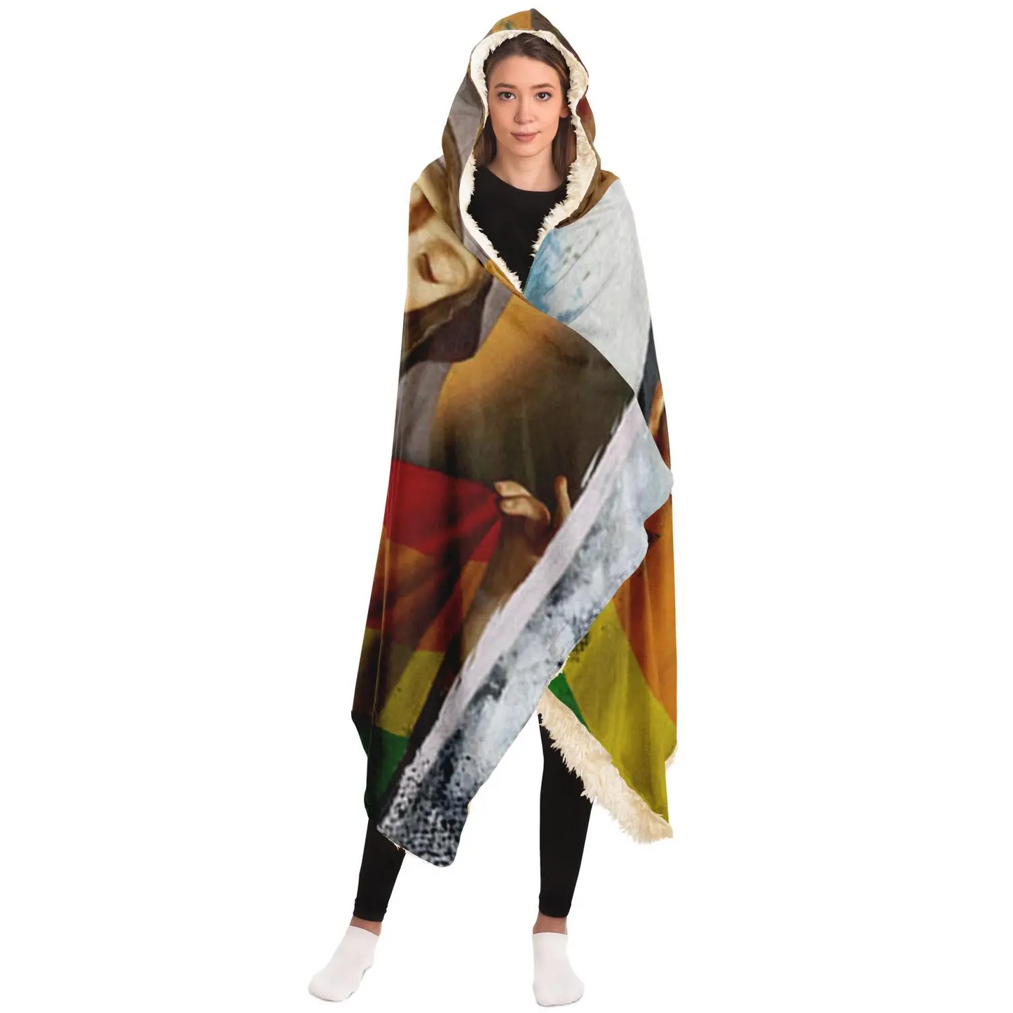 LGBTTTIQ Hooded Blanket