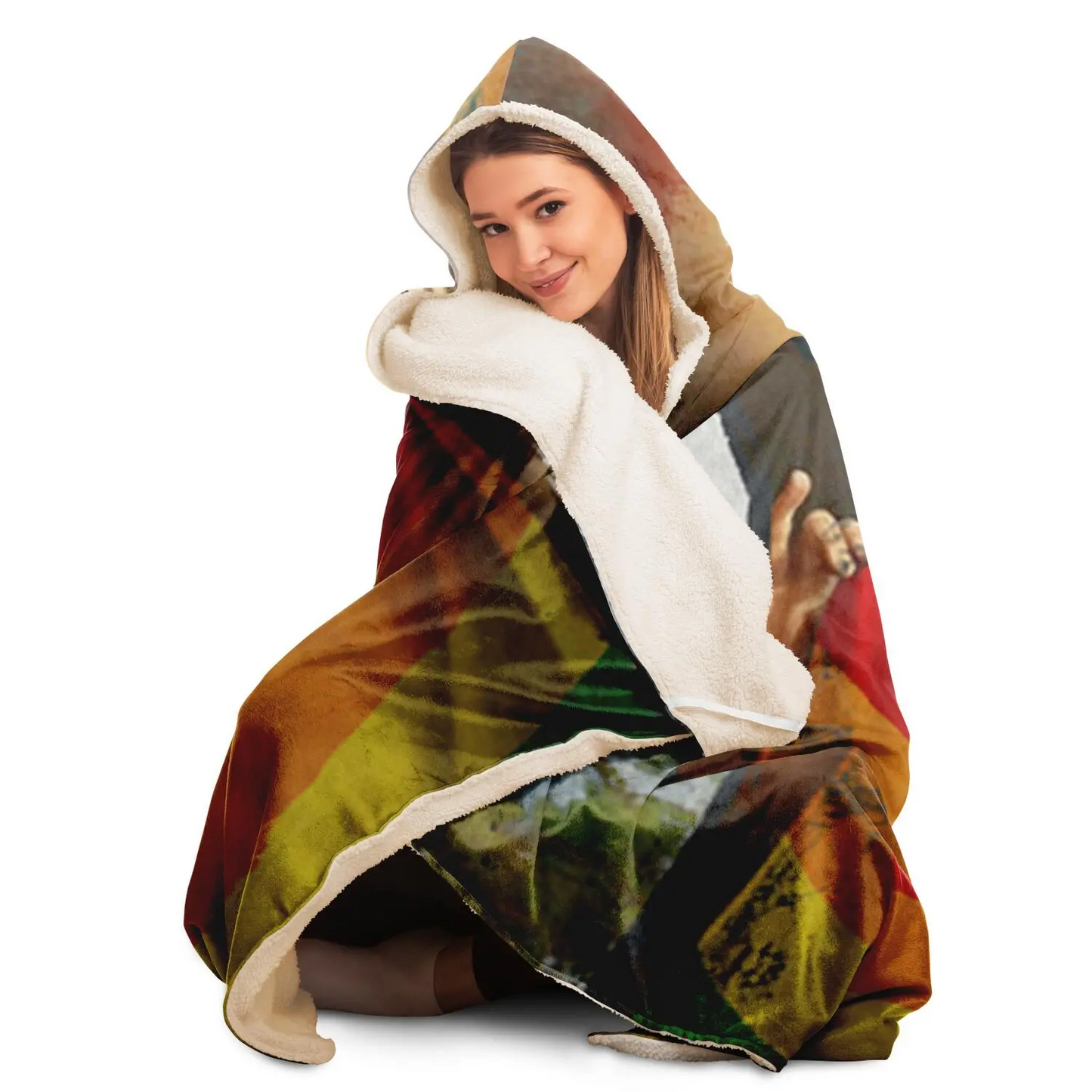 LGBTTTIQ Hooded Blanket