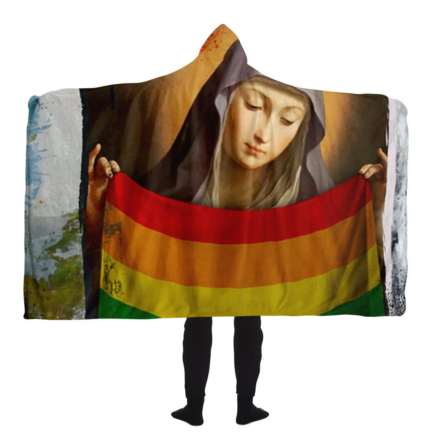 LGBTTTIQ Hooded Blanket