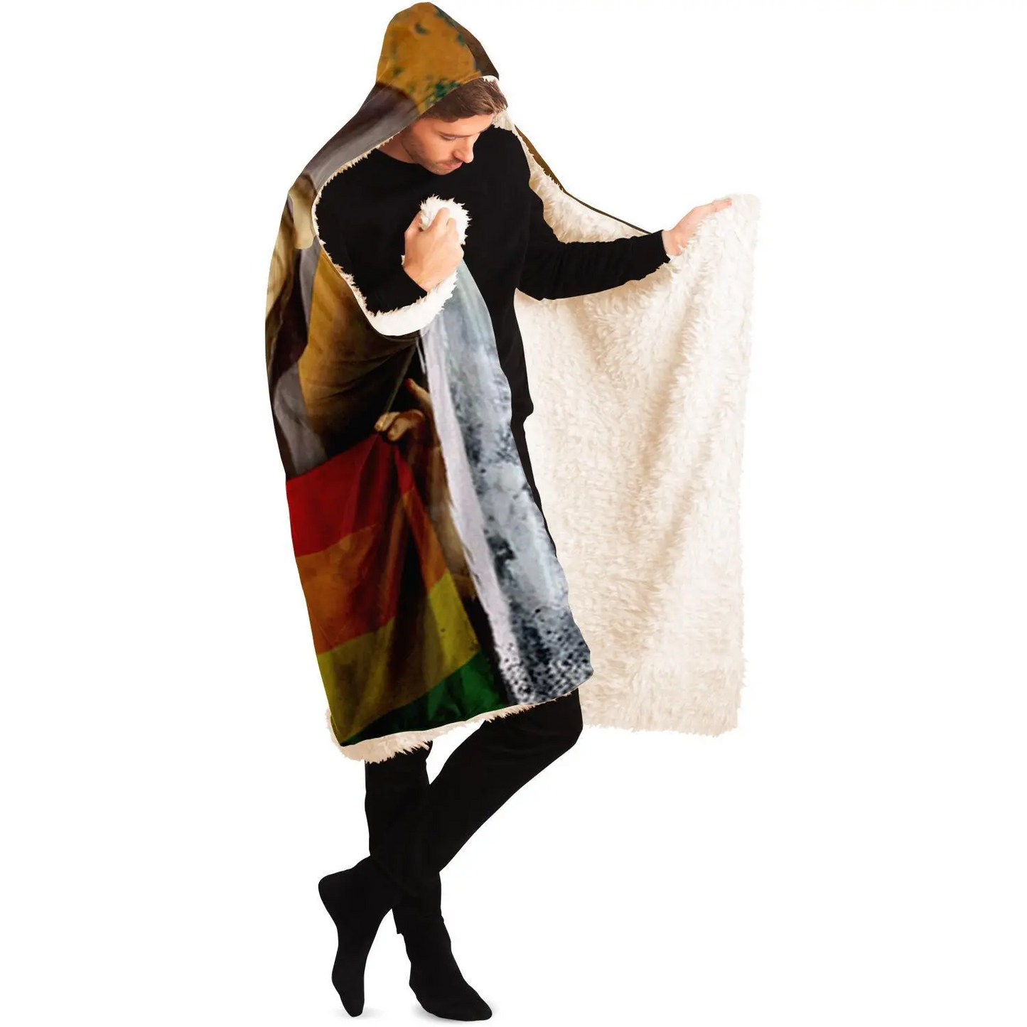 LGBTTTIQ Hooded Blanket