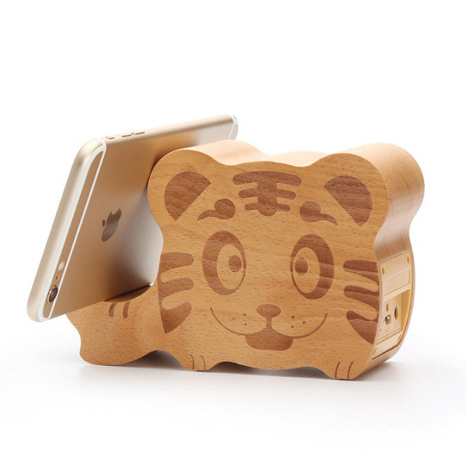 WOODSY GOODSY 2 IN 1 Bluetooth Speaker And Cell Phone Stand