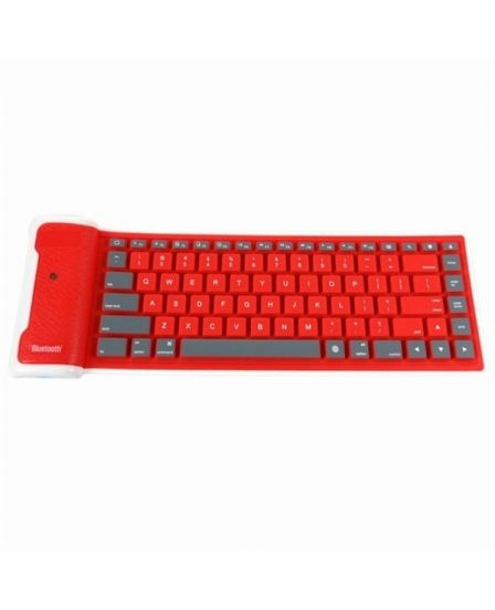 Type Out Of A Box With Flexible Silicone Bluetooth Keyboard