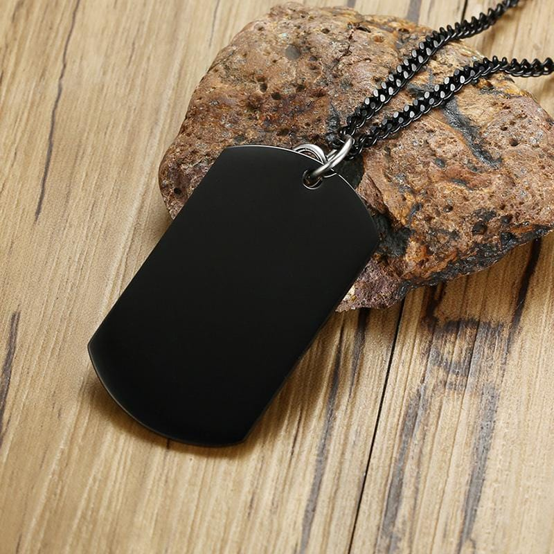 Stainless Steel Mens Openable Bullet Necklace