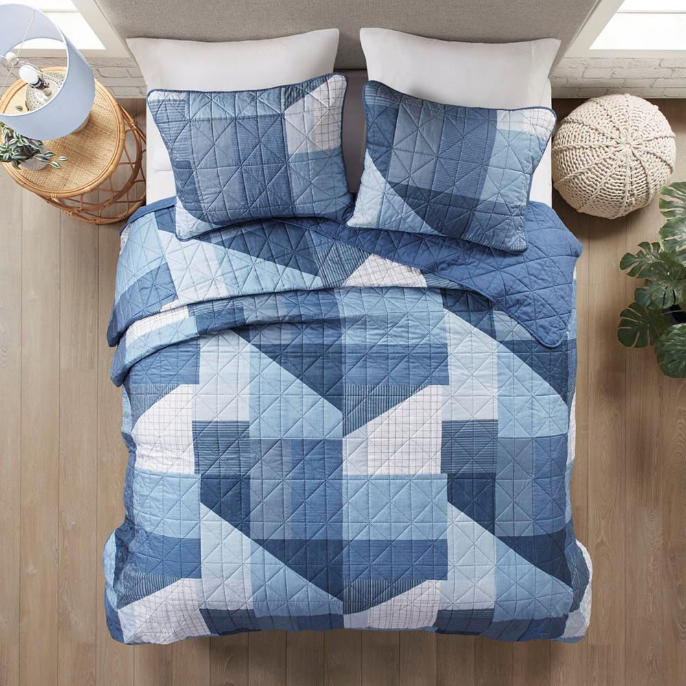 100% Polyester Printed Coverlet Set