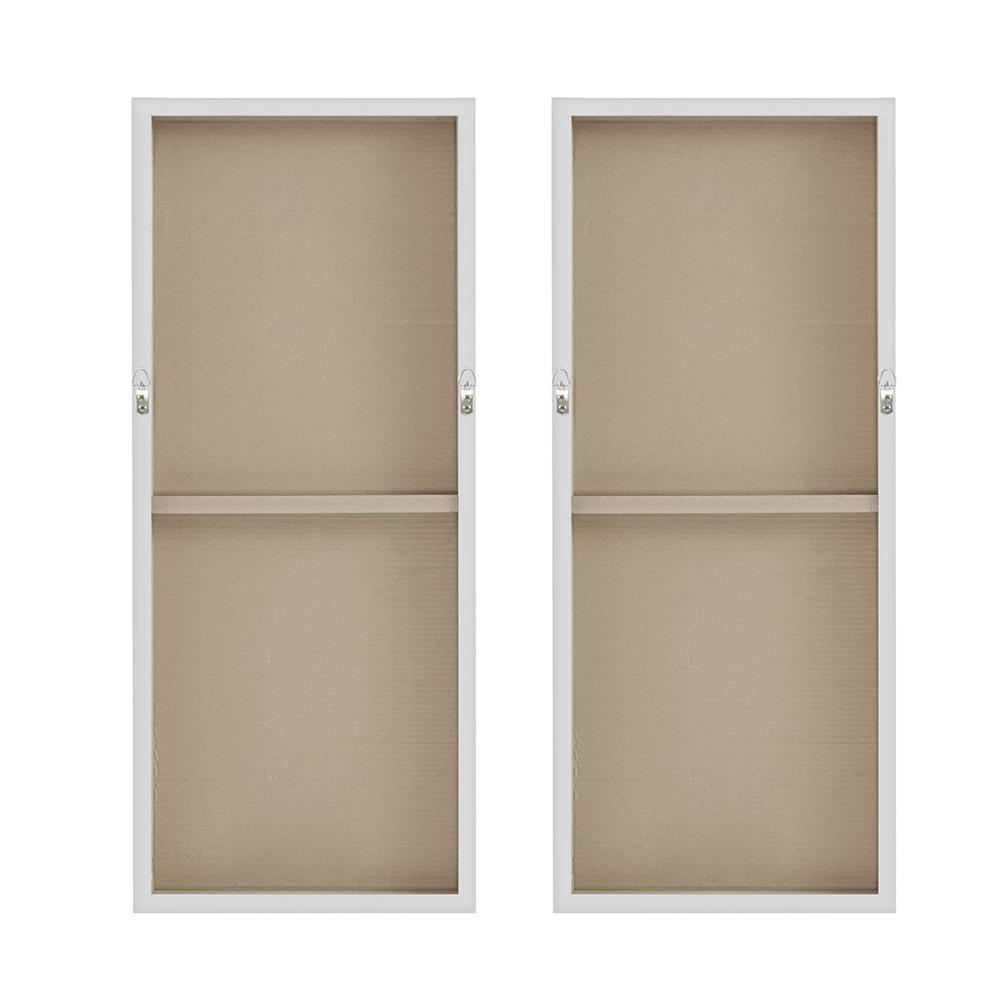 2PC/SET Heavy Textured Canvas with Glitter Embellishment