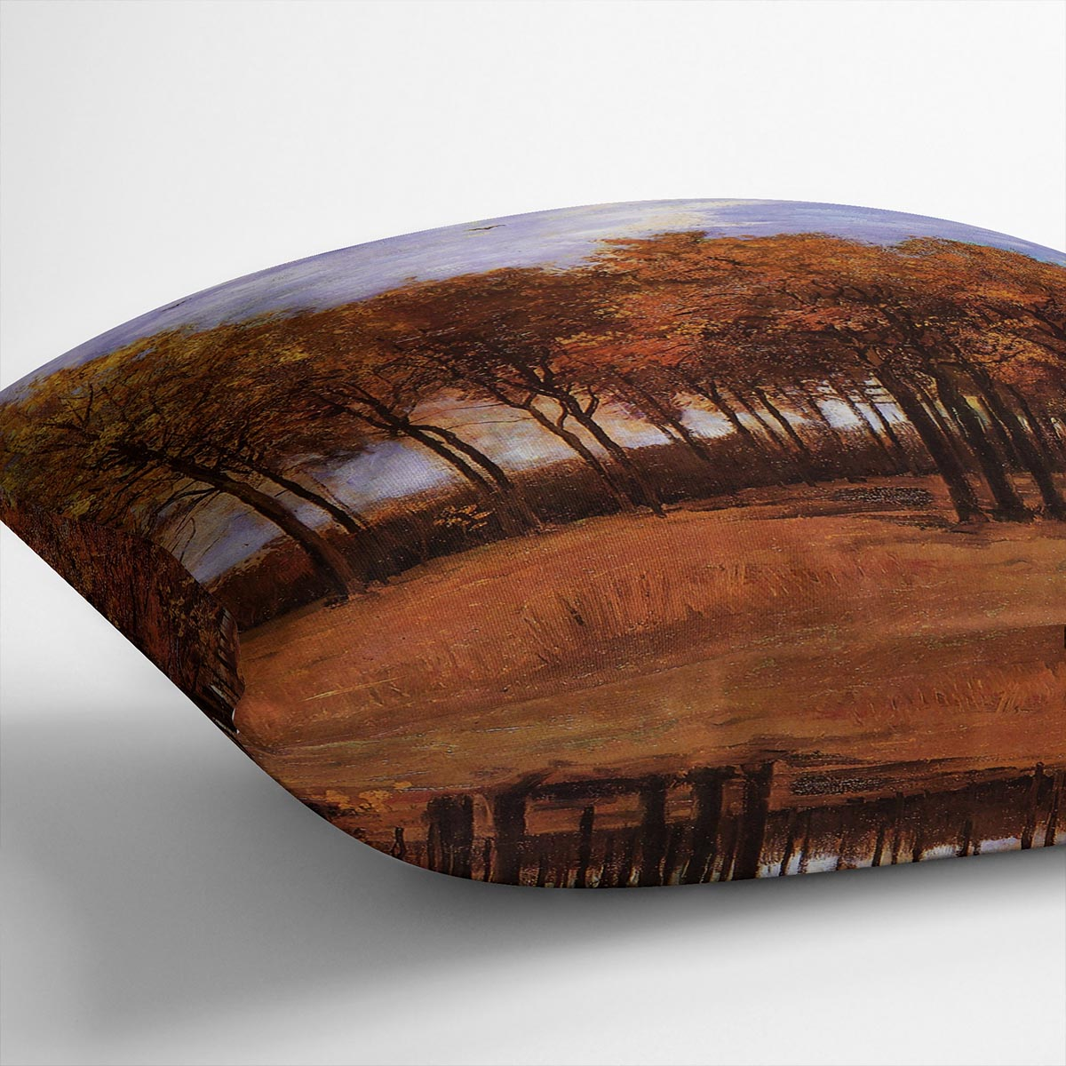 Autumn Landscape by Van Gogh Cushion