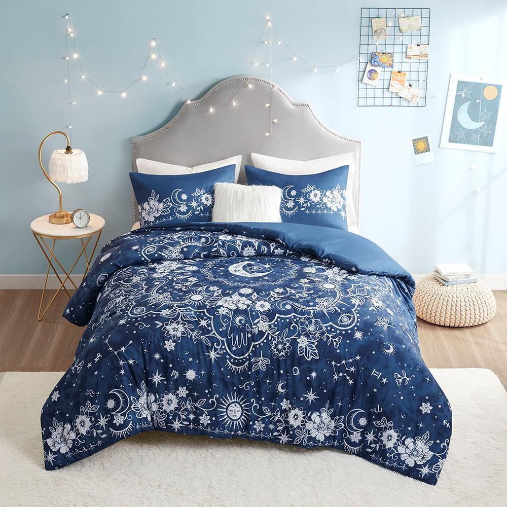 100% Polyester Printed Duvet Cover Set ID12-2128