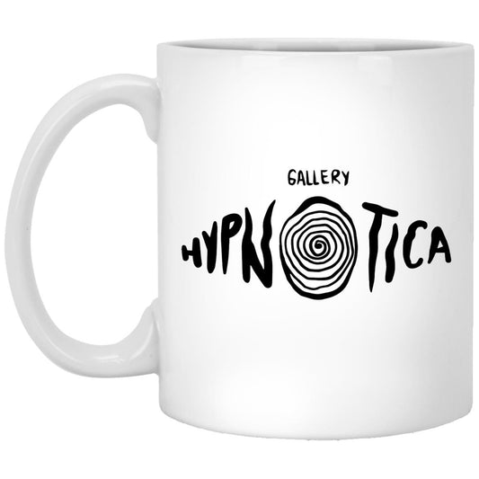 Amazing  Gallery Hypnotica Logo 11 oz. White Mug