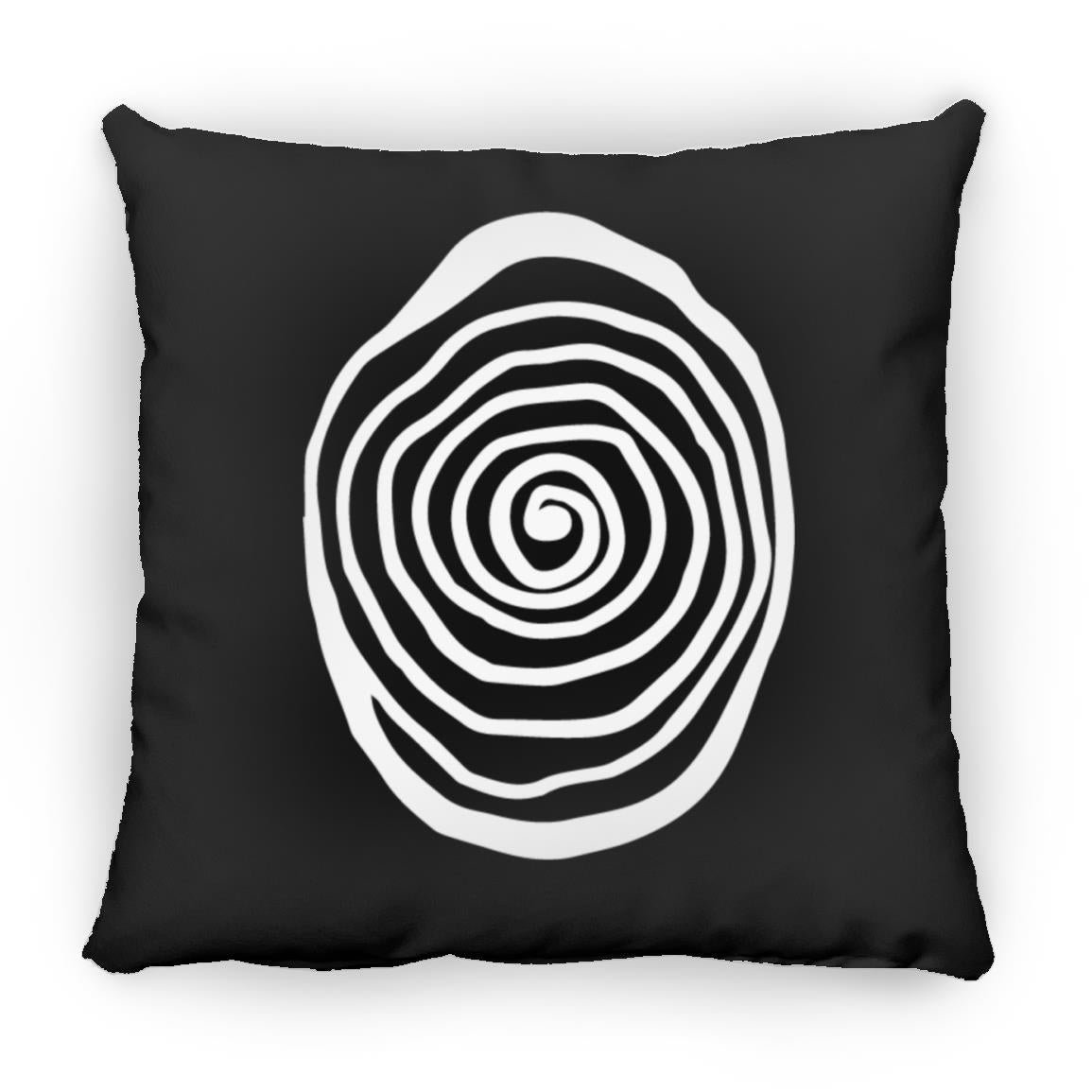 Amazing Galery Hypnotica Icon white Medium Square Pillow