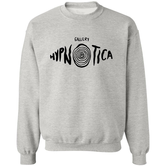 Asset 1@4x Amazing Gallery Hypnotica Logo_Black_Pullover Crewneck Sweatshirt 8 oz (Closeout)