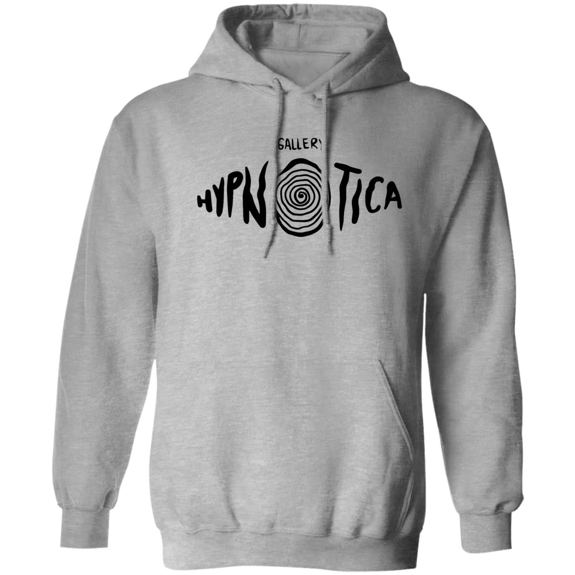 Asset 1@4x Amazing Gallery Hypnotica Logo_Black_ Hoodie 8 oz (Closeout)