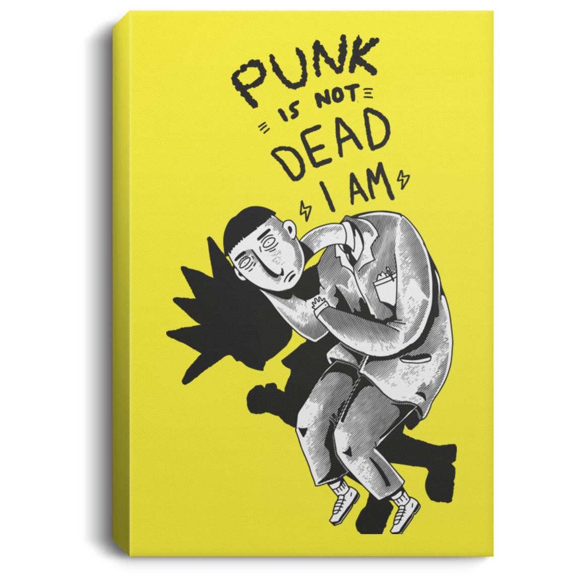 Punk Is Not Dead_ Gordo Ilustra_Portrait Canvas .75in Frame