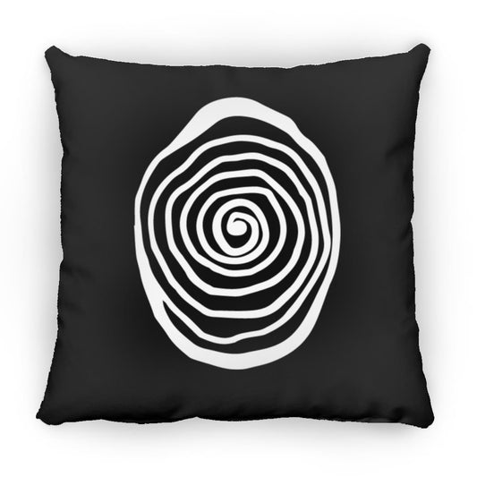 Amazing Galery Hypnotica Icon white Small Square Pillow