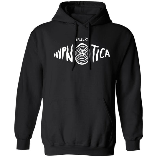 Asset 2@4x Amazing Gallery Hypnotica Logo_White_Hoodie 8 oz (Closeout)